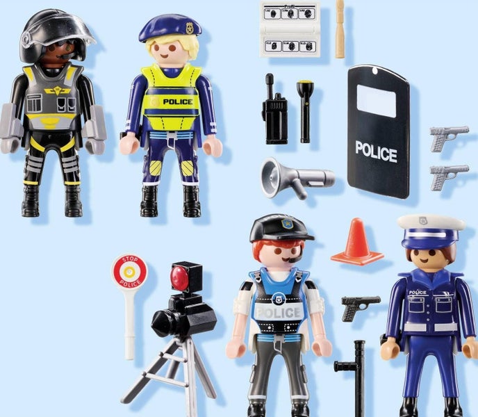 Playmobil: Police Figures Set (71730) Carousel 2