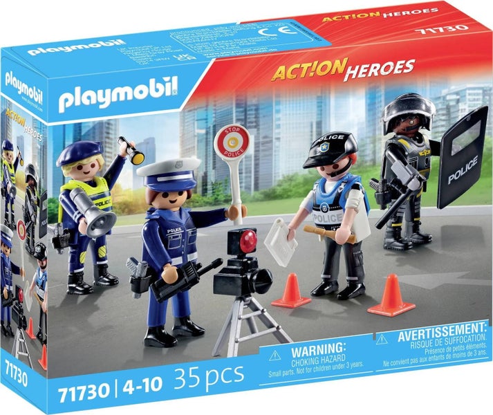 Playmobil: Police Figures Set (71730) Carousel 4