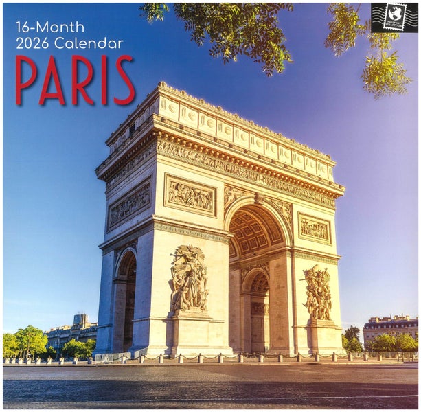 2026 Wall Calendar Paris Carousel 1