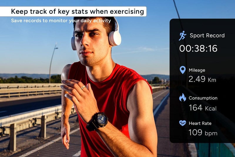 Kogan Aura Smart Ring (Rose Gold, Size 8) Carousel 2