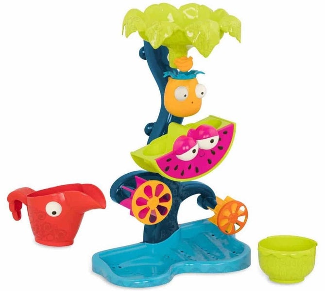 B.Toys: Tropical Waterfall Water Wheel Playset Carousel 2