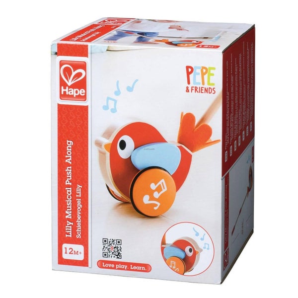 Hape: Lilly Musical Push Along Carousel 2