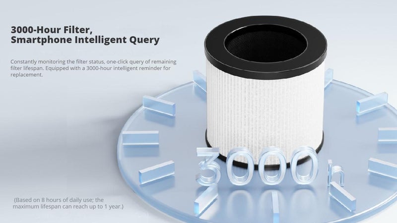 Filter for Smart Ape Freestanding Oscillating 4-in-1 Air Purifier Fan Carousel 2