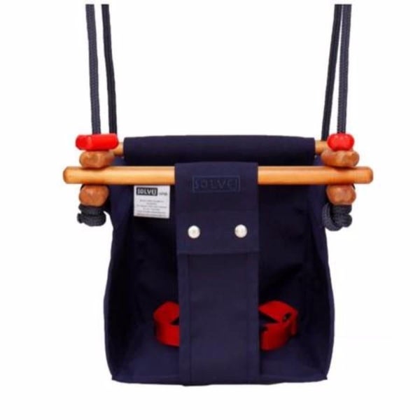 SOLVEJ Baby Swing - Midnight Blue Carousel 2