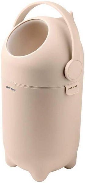 Nattou: DROPY Nappy Bin - Beige Carousel 2