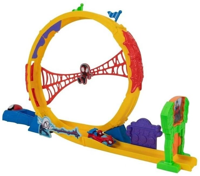 Spidey and Friends: Metals Track Set Carousel 4