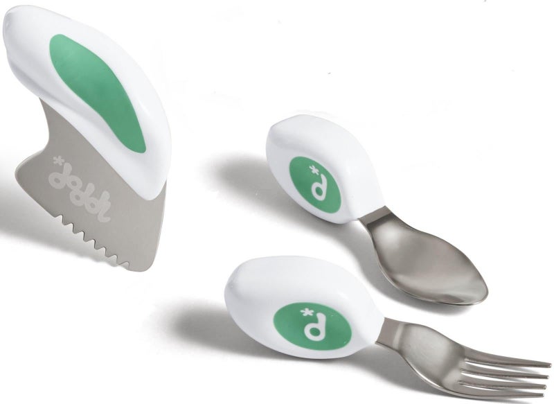 Doddl: 3 Piece Cutlery Set - Aqua Carousel 2