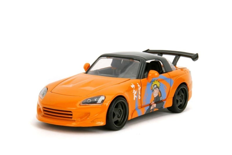 Jada: Naruto: 2001 Honda S2000 w / Naruto - 1:24 Diecast Model Carousel 2