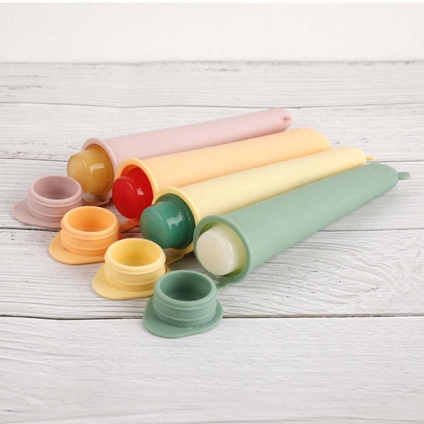 Haakaa: Silicone Ice Pop Mould - Apricot Carousel 2