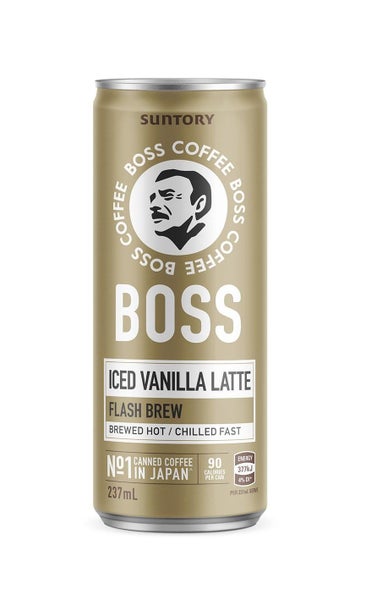 Suntory Boss Coffee Vanilla Latte - 237ml (12 Pack) Carousel 2