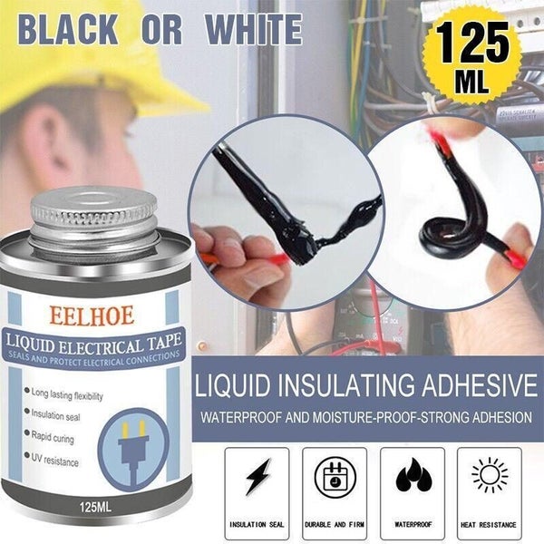 125ML Liquid Insulation Electrical Tape Tube Paste Waterproof Anti-uv Fast Dry Carousel 1
