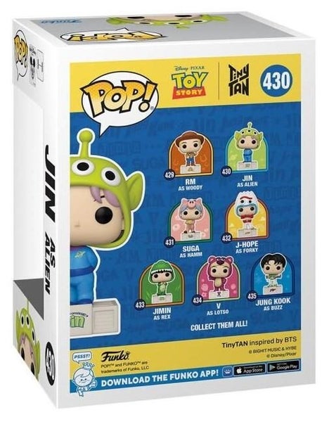 Toy Story x Tiny TAN: Jin as Alien - Pop! Vinyl Figure Carousel 3