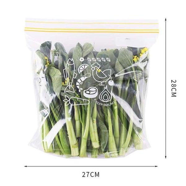 COOKOZZY Reusable Ziplock Seal Freezer Bags - 30pcs Carousel 2