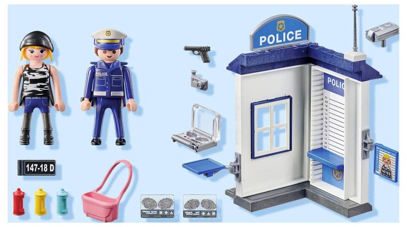 Playmobil: Starter Pack Police Room (71733) Carousel 2