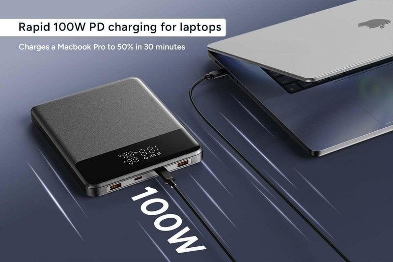Kogan EnergyMax 20000mAh 100W PD Ultra Slim Blade Laptop Power Bank Carousel 2
