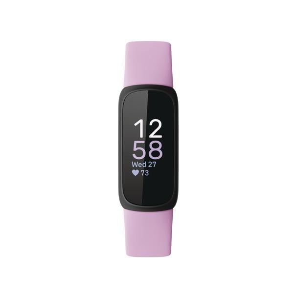 Fitbit Inspire 3 Fitness Tracker - (Black / Lilac Bliss) Carousel 2