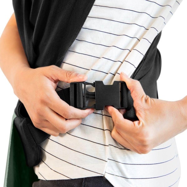 Moby: Easy Wrap - Olive / Onyx Carousel 5