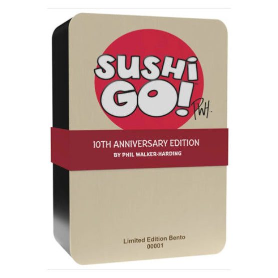 Sushi Go 10th Anniversary Edition (Limited Edition Bento Box Tin) Carousel 1
