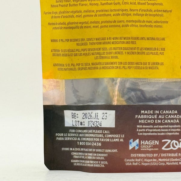 Zoe Pill Pops Peanut Butter & Honey (100g) Carousel 2