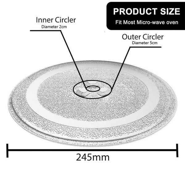 Universal Microwave Turntable Glass Plate Carousel 2