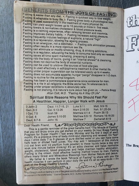 The Miracle of Fasting - Signed by Author!64397025418115113