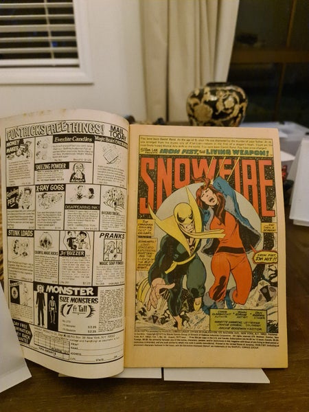 iron fist 14 1st Sabre tooth vg plus to fine64315186660865114