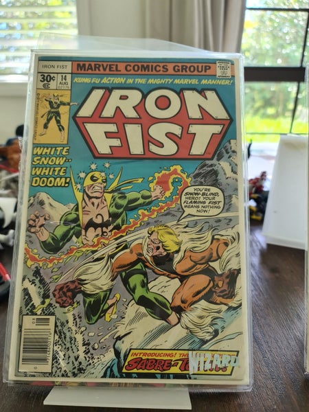 iron fist 14 1st Sabre tooth vg plus to fine64315186660865111