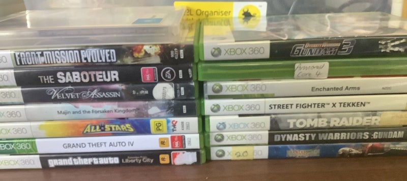 x box 360 and games Carousel 2