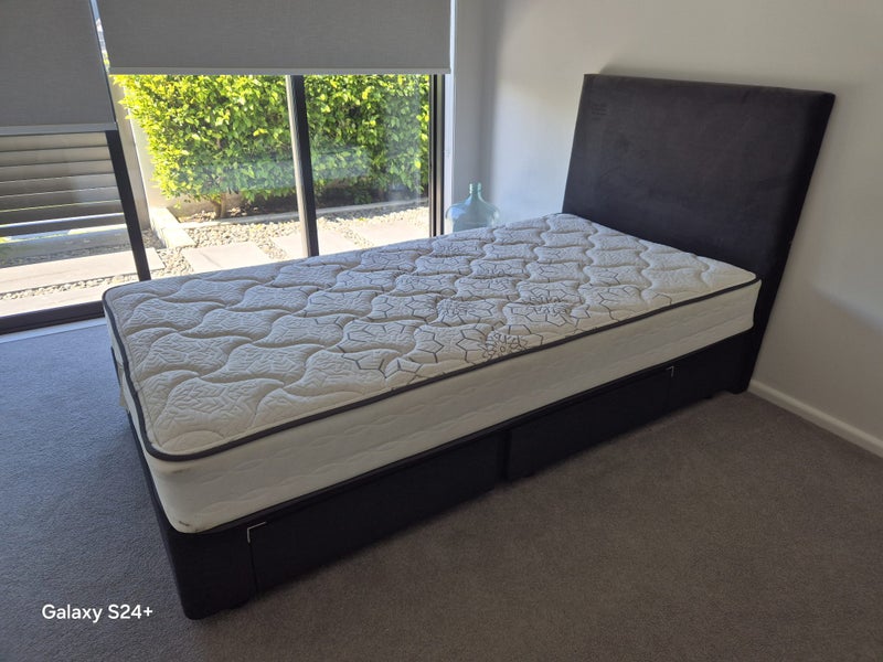 King Single Bed Base, Sealy Mattress & Headboard64428368720769111