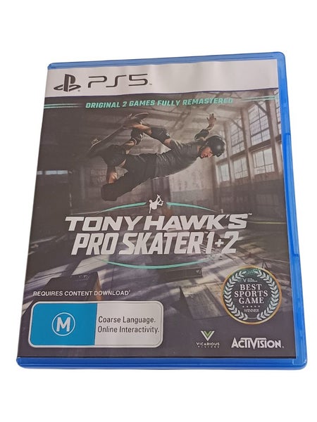 Tony Hawks Pro skater 1 + 2 PS5 Carousel 1