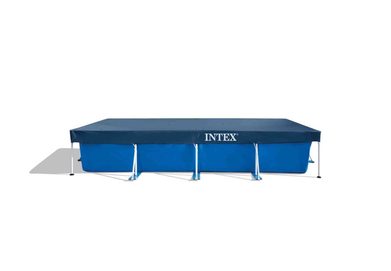 4.5m X 2.2m Rectangular Intex Debris Pool Cover Carousel 1