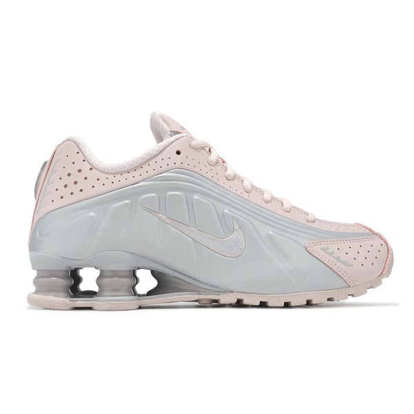 Nike Wmns Shox R4 Barely Rose Metallic Platinum Women Casual Shoes AR3565-600 Carousel 2