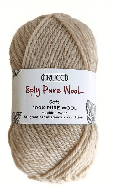 Crucci Soft Pure Wool 8ply Carousel 1