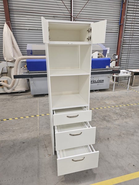 Free standing drawer and microwave tower Carousel 1