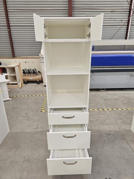 Free standing drawer and microwave tower Carousel 2