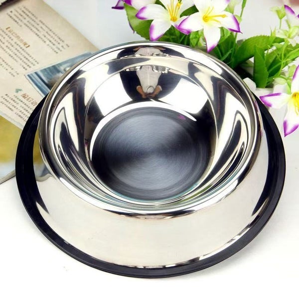 Stainless Steel Non-Slip cat bowl - Durable, Easy-Clean Feeding & Water #EC205 Carousel 2