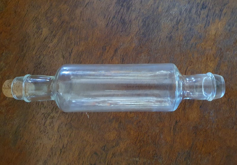 Vintage Glass Pastry Rolling Pin Carousel 1