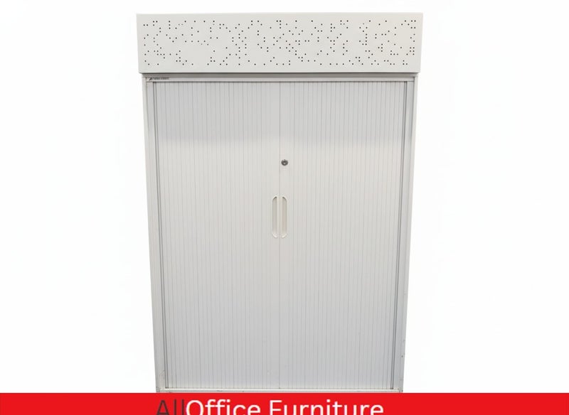 Tambour Cupboard with Planter Box 138h x 90 cm Carousel 1