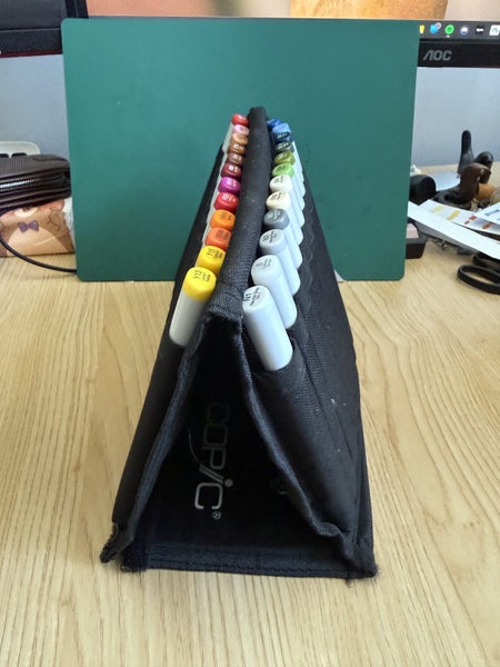 Copic Markers Set (31 total) + Case + Ink Refill64316759896961112