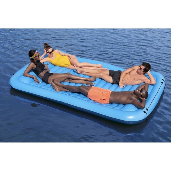 Hydro-Force 4 Person Sun Soaker Inflatable Floating Mattress Carousel 2