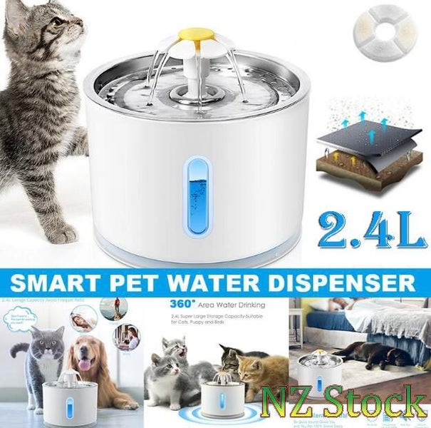 Cat Water Fountain (Auckland Stock) Carousel 2