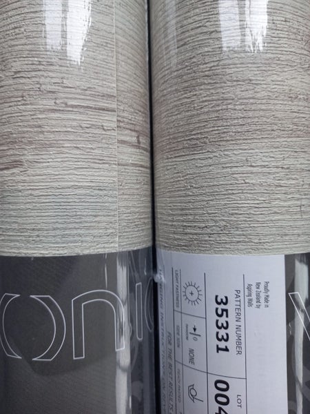 Wallpaper. Crackled Paint - Grey, Brown & Pale Blue. #35331 Lot 004. PTP. Carousel 2