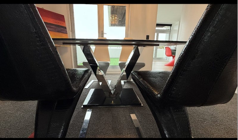 Marble table with 5 chairs64317339516802110