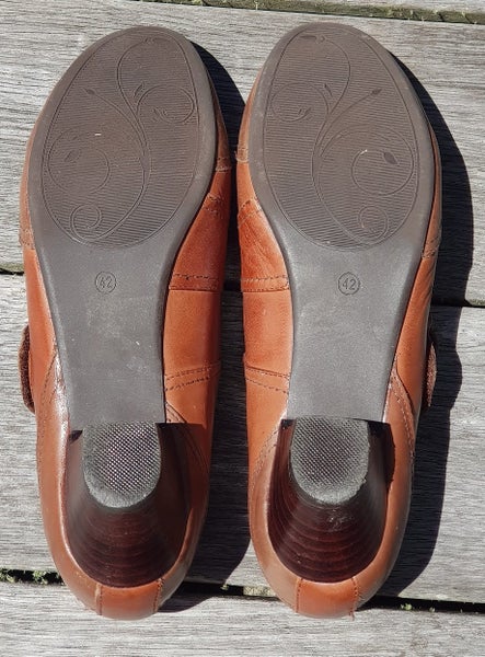 Chestnut & Chocolate Boston Belle Vintage Style Low Heels - 42 Carousel 5