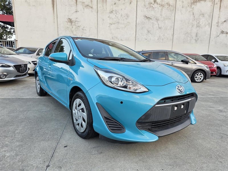 2018 Toyota Aqua S Hybrid Push Start Safety Sen...64317895265795114