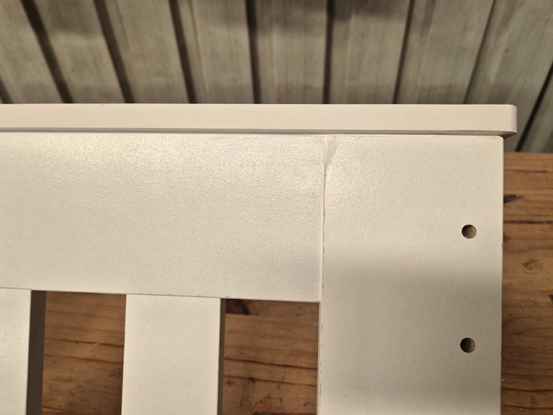 Dallas King Single Loft Bunk, Desk, Drawers, Wardrobe & Shelving - White - 2nds Carousel 12