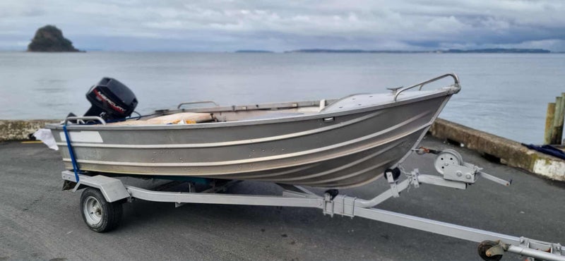 12Ft Fryan With 15HP Mercury on Trailer64318200329603110