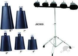 Brand New 5pc Cowbell Set with Stand@lowest price! Carousel 1
