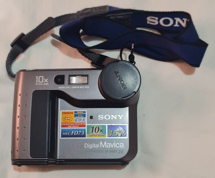 VINTAGE SONY DIGITAL MAVICA MVC-FD73 CAMERA 1999 Carousel 2