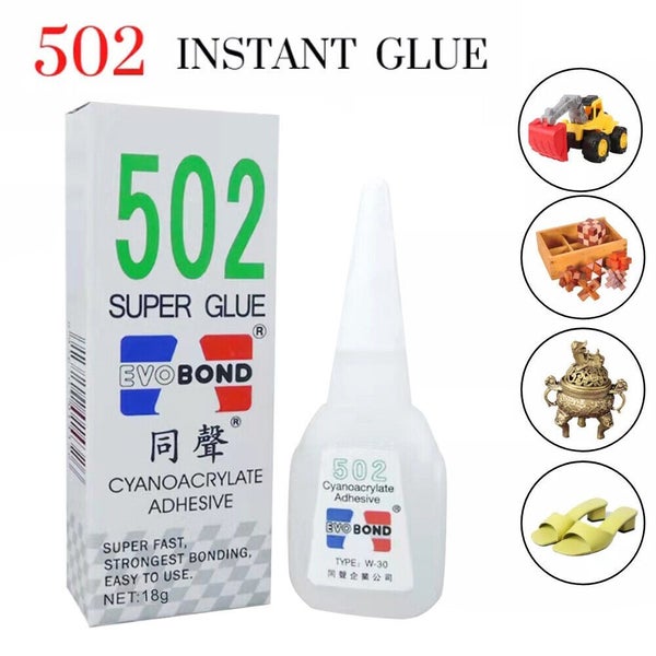 502 Super Glue Instant Cyanoacrylate Adhesive Strong Fast Repair Tool Carousel 1
